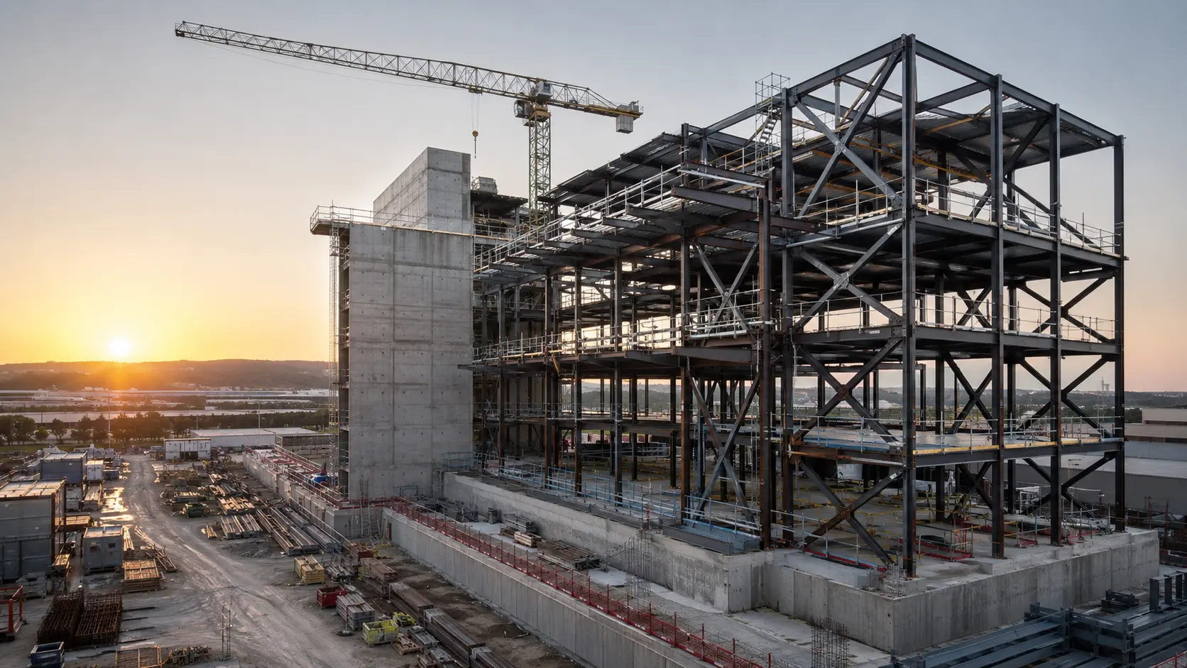 Commercial construction project