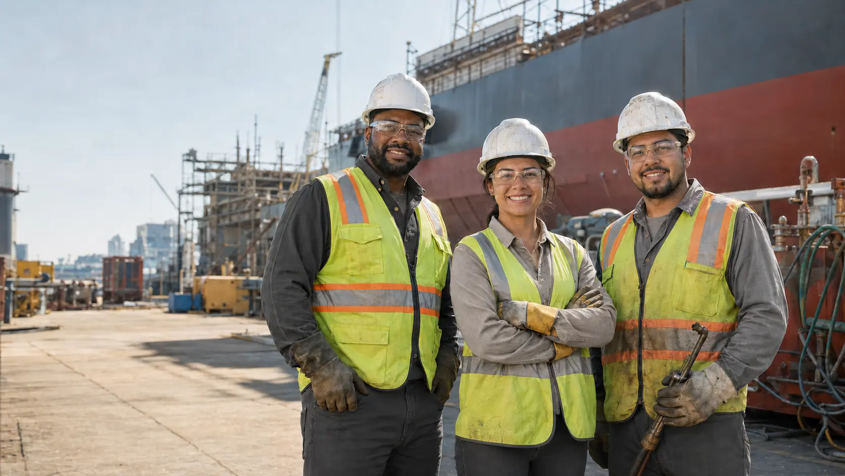 Skilled industrial workers